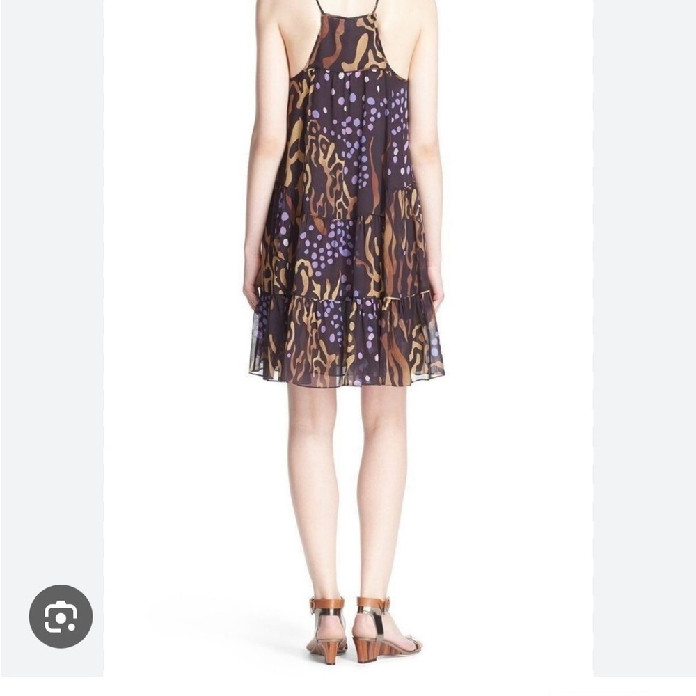 Diane Von Furstenberg Multicolor Patterned Dress